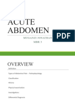 Acute Abdomen