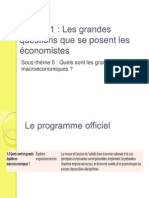 Thème 5 - Quels Sont Les Grands Équilibres Macroéconomiques