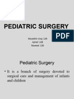 Pediatric Surgery