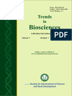 Trends Bioscience