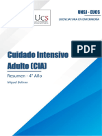 Resumen - Cuidado Intensivo Adulto