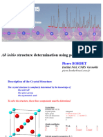 Ab Initio StructureDetermination PierreBordet