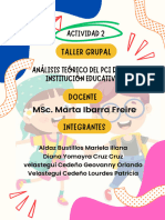 Análisis Teórico Del PCI de Una Institucion Educativa