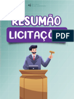 Resumao de Licitacoes Lei 1413321 Estudejessica