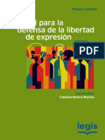 Defensa de La Libertad de Expresión (Varios)