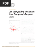 Company Purpose Storytelling