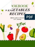 Vegetable Cook Book Brent Axel Nullen G10