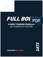 Training Program Full Body Checklist Page 2.0