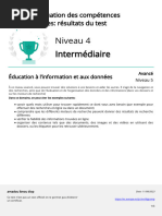 Rapport Sur Les Compétences Numériques