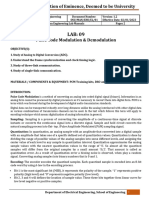 EXP 9 - Pulse Code Modulation & Demodulation