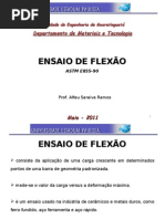 Aula 6 - Ensaio de Flexão