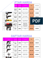 New Price List 2021