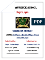 Chemistry Project CLASS 12TH