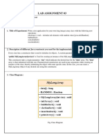 Lab Assignment 03