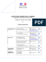 Liste Medecins Agrees 2017 - 2020