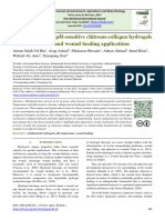 Temperature and Ph-Sensitive Chitosan-Collagen Hydrogels For Antimicrobial and Wound Healing Applications