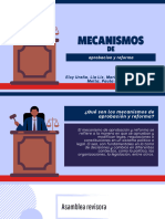 Mecanismos de Aprobación y Reforma