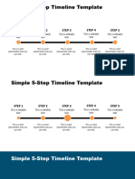 3088 Simple Timeline Template 16x9