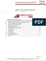 Manual de Utilizare DigiSigner One Q2 2015 EN