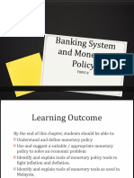 Topic 8 - Banking System and Monetary Policy