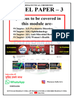 Model Paper 3 Therapeutics