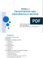 Tema 4. Trastornos Del Desarrollo Motor