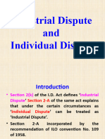 3... Industrial Dispute and Individual Dispute