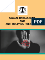 Sexual Harassment Policy 2019