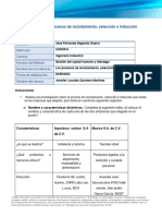 Formato: Los Procesos de Reclutamiento, Selección e Inducción