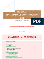 Module: Materiaux de Construction (L3)