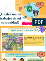 Cuales Son Los Trabajos de Mi Comunidad