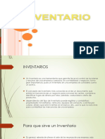 Inventarios Evaluacion