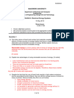 Solutions-May 2019 - ELE2212 Electrical Energy Systems