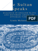 Linda McJannet - The Sultan Speaks - Dialogue in English Plays and Histories About The Ottoman Turks-Palgrave Macmillan (2006)