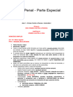 1-Direito Penal - Parte Especial - Crimes Contra A Vida e Lesões Corporais - PCSP