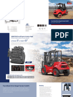 2.5-3.5t 2WD Rough Terrain Forklift