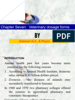 Veterinary Dosage Forms