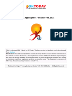 Current Affairs PDF October 1 15 2023