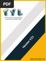 TYL Aptitude WorkBook V21