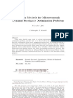 Carroll Solving Micro DSOPs