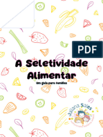 Seletividade Alimentar - Atividades Sensoriais