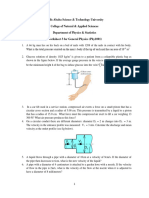 Worksheet - Chap3 - Fluid Mechanics