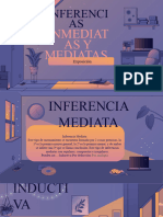 Inferencias Inmediatas y Mediatas