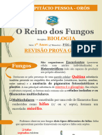 Reino Fungi - Revisão 1ºano