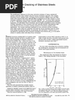 Speidel, M. O. (1981) - Stress Corrosion Cracking of Stainless Steels in NaCl Solutions.