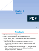 Chapter 1 JavaFX Basics