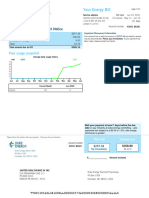 Disconnect Notice: Billing Summary