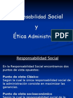 Responsabilidad Social y Etica