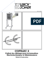 Cofelec 2: Coffret de Câblage Pour La Formation Electrotechnique Et Maintenance