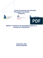 5 - Módulo V Evaluación Del Aprendizaje Basado en El Enfoque Por Competencias